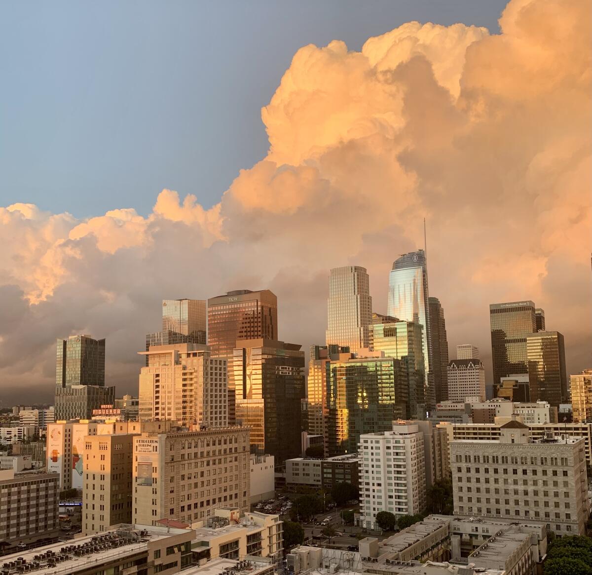 Downtown Los Angeles in 2019.