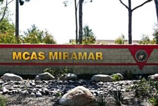 Marine Corps Air Station Miramar in San Diego.