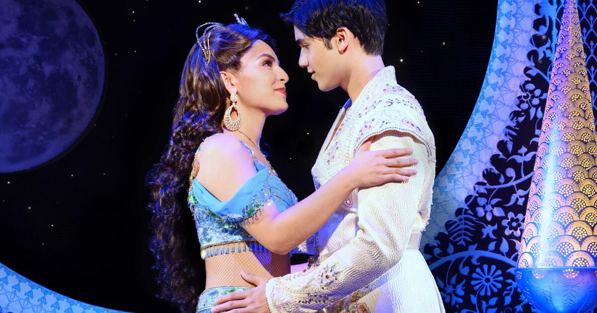 Review: Glitzy and high-flying 'Aladdin' tour soars in return visit to San Diego