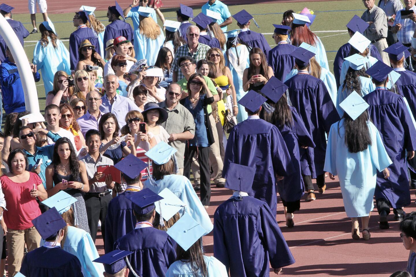 Photo Gallery: Crescenta Valley High 2014 graduation