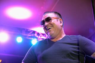 LOS ANGELES, CA - JULY 20: Singer Steve Harwell of Smash Mouth performs at The Park at The Grove on July 20, 2016 in Los Angeles, California. (Photo by Michael Tullberg/Getty Images)