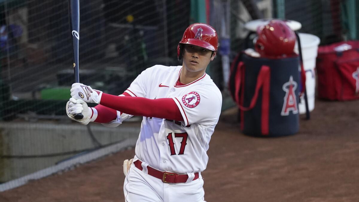 Shohei Ohtani will take the mound for the Angels on Friday against the Arizona Diamondbacks. (AP Photo/Ashley Landis)