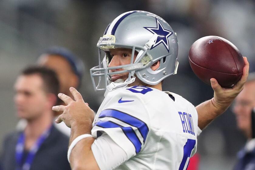 Tony Romo has spent all 13 of his NFL seasons with the Dallas Cowboys.