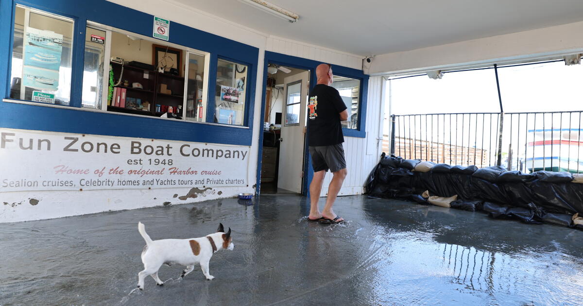 Tack on another day of misery from high tides that have swamped Southern California coast