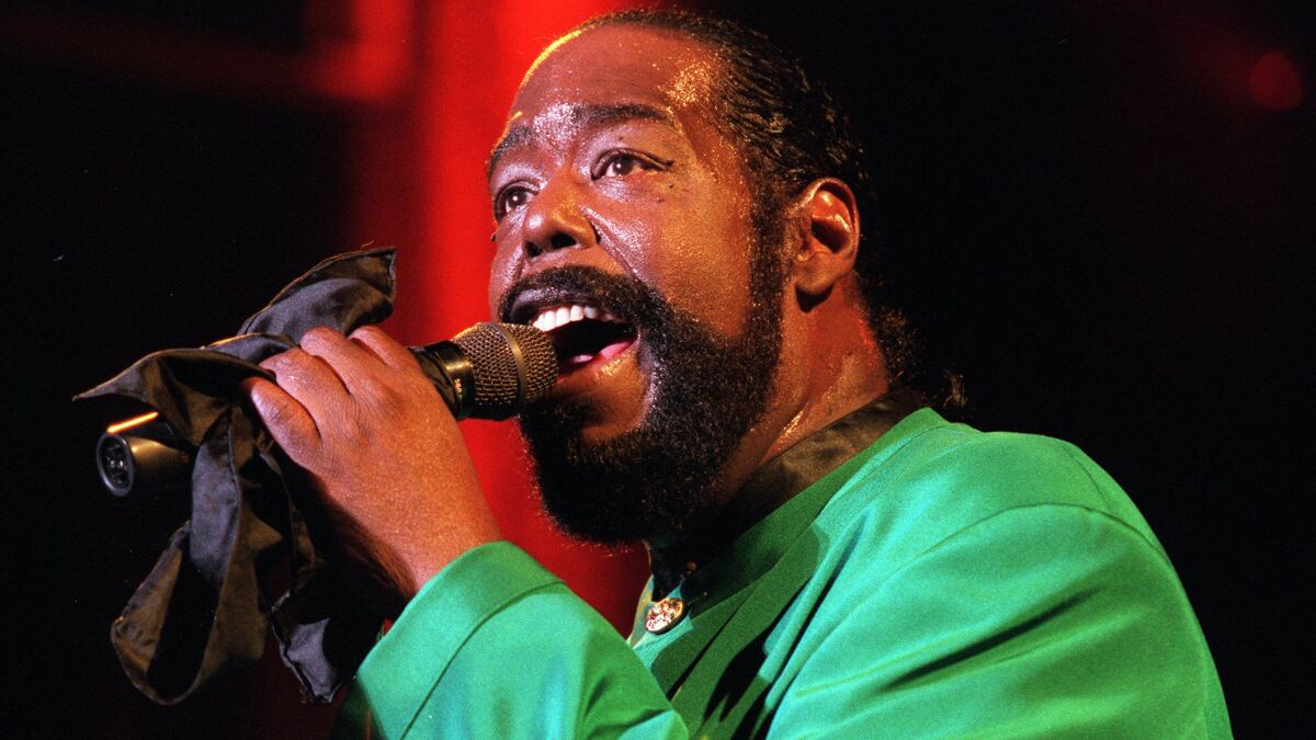 Barry White at the Greek Theatre.
