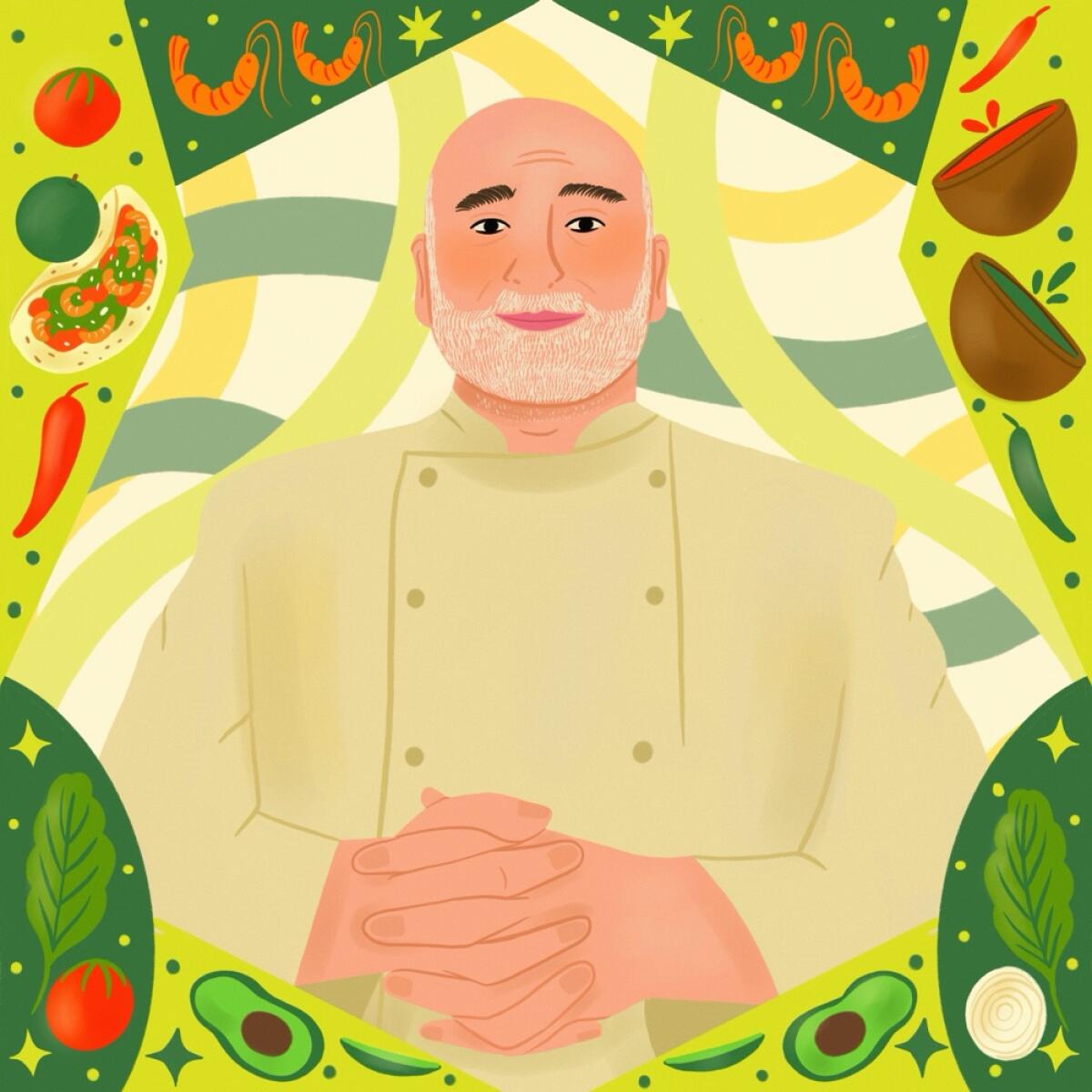 Illustration of Jose Andres