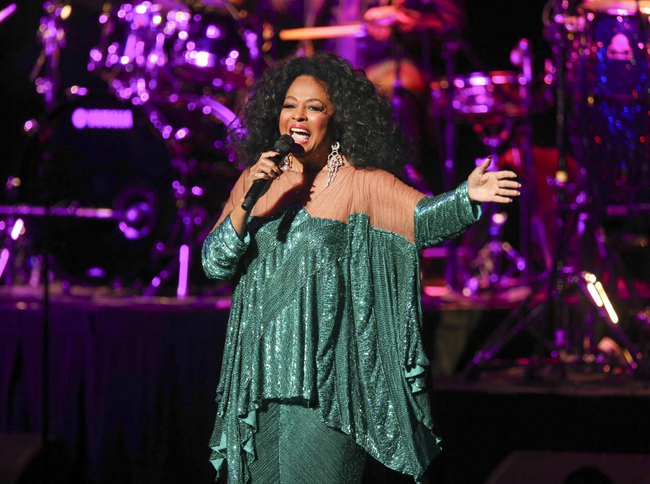 Diana Ross at the Chicago Theare