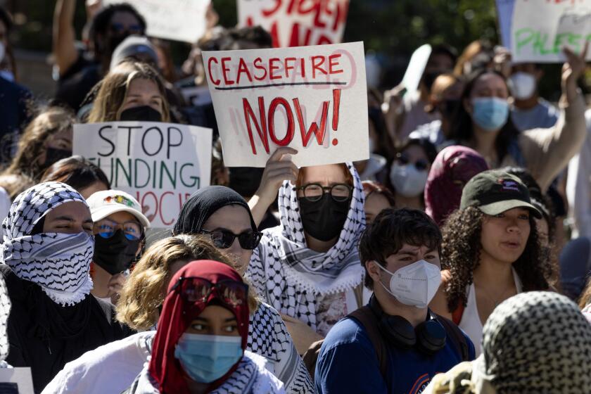 discrimination college essay Los Angeles, CA - November 08: UCLA students march and rally for Palestine on the UCLA campus in Westwood Wednesday, Nov. 8, 2023 in Los Angeles, CA. (Brian van der Brug / Los Angeles Times)