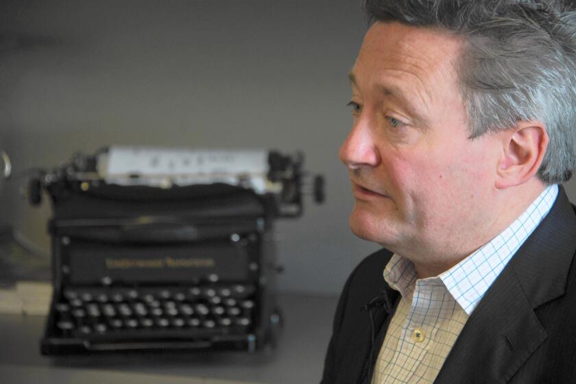 The director of the International Consortium of Investigative Journalists, Gerard Ryle, at his Washington office.