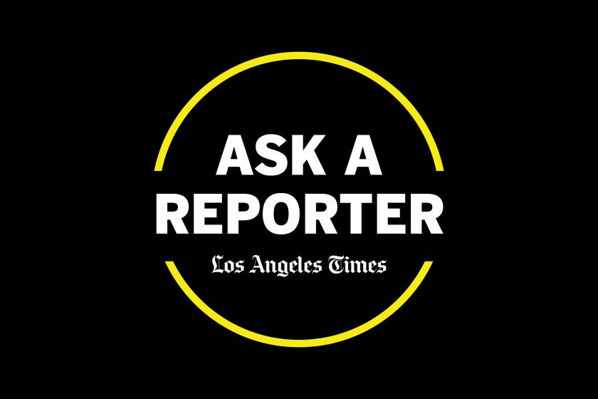 Follow the @latimes on Twitter and Facebook and join us weekly to chat live with a reporter about their job.