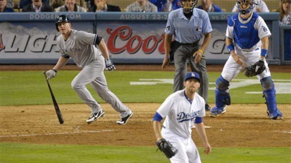 Dodgers unravel in 9th, fall 3-0 to Yankees - The San Diego Union