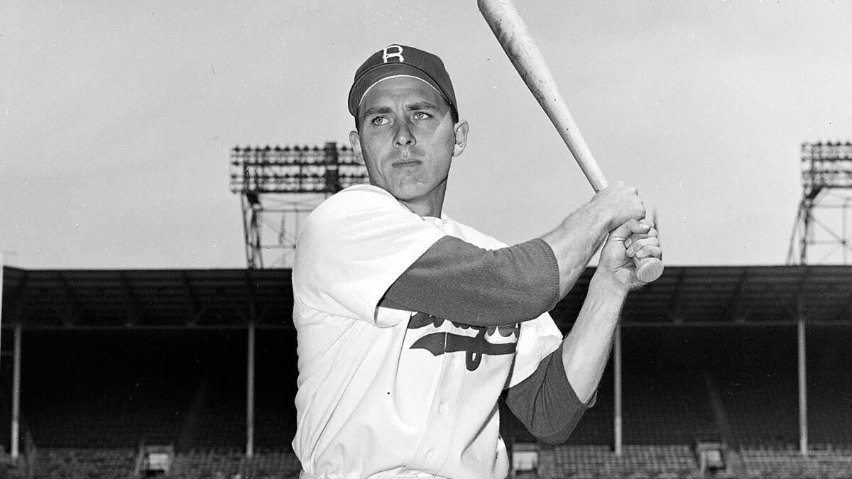 Dodgers Dugout: The 25 greatest Dodgers of all time, No. 13: Gil Hodges -  Los Angeles Times