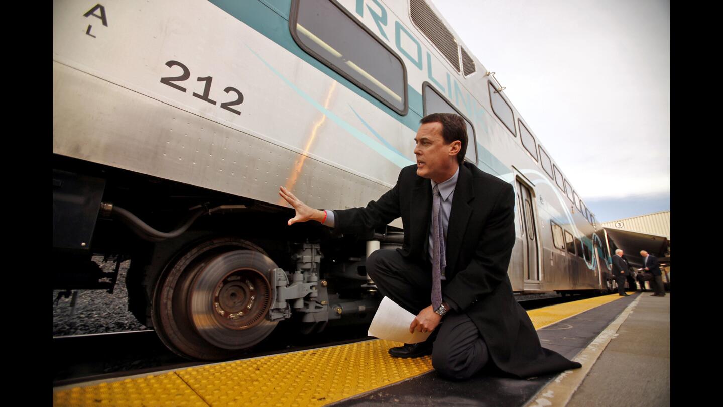 New Metrolink train cars