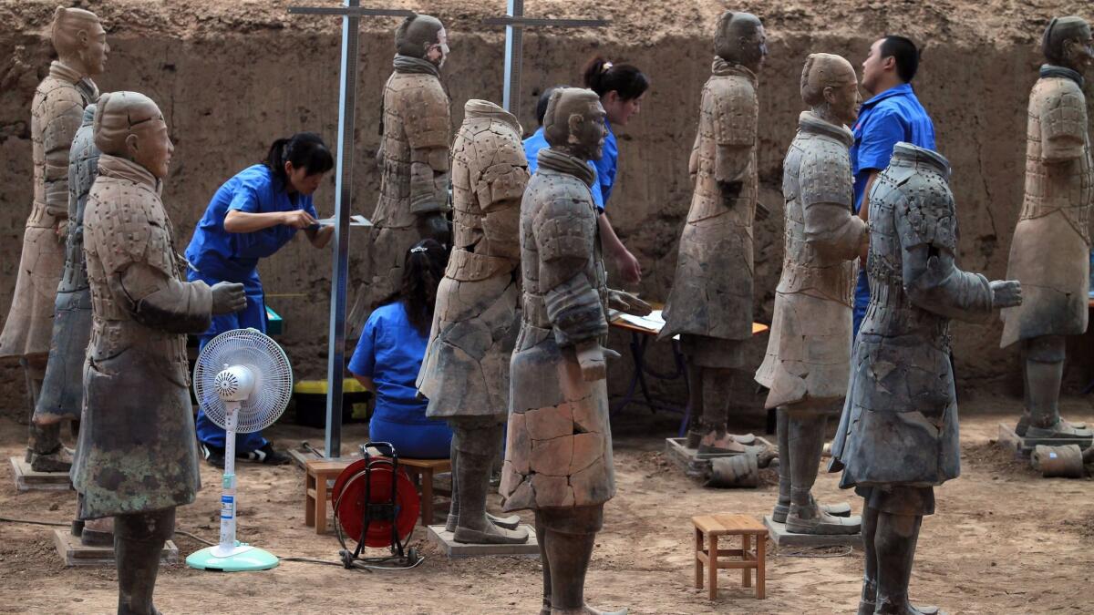 Round-trip fares to Xian, China, are as low as $430 on China Southern. Xian is home to the world-renowned terra-cotta warriors. About 8,000 have been uncovered.