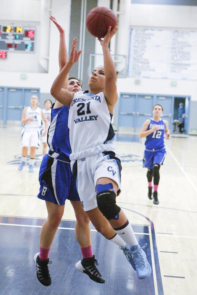 Photo Gallery: Crescenta Valley vs. Burbank league girls basketball
