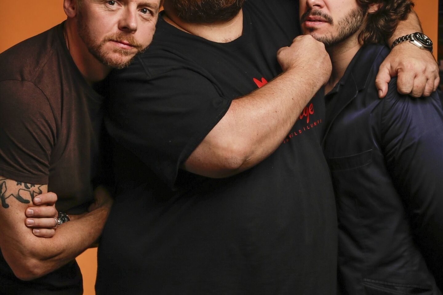 Simon Pegg, Nick Frost and Edgar Wright