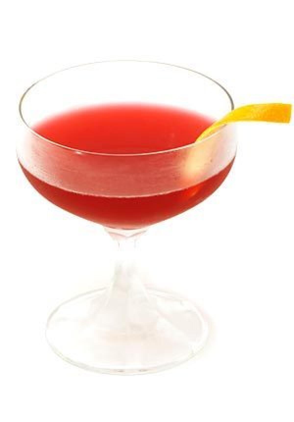 Start your Fourth of July off right with a killer cocktail. Hibiscus flower gives this cocktail it's pretty red color. Recipe