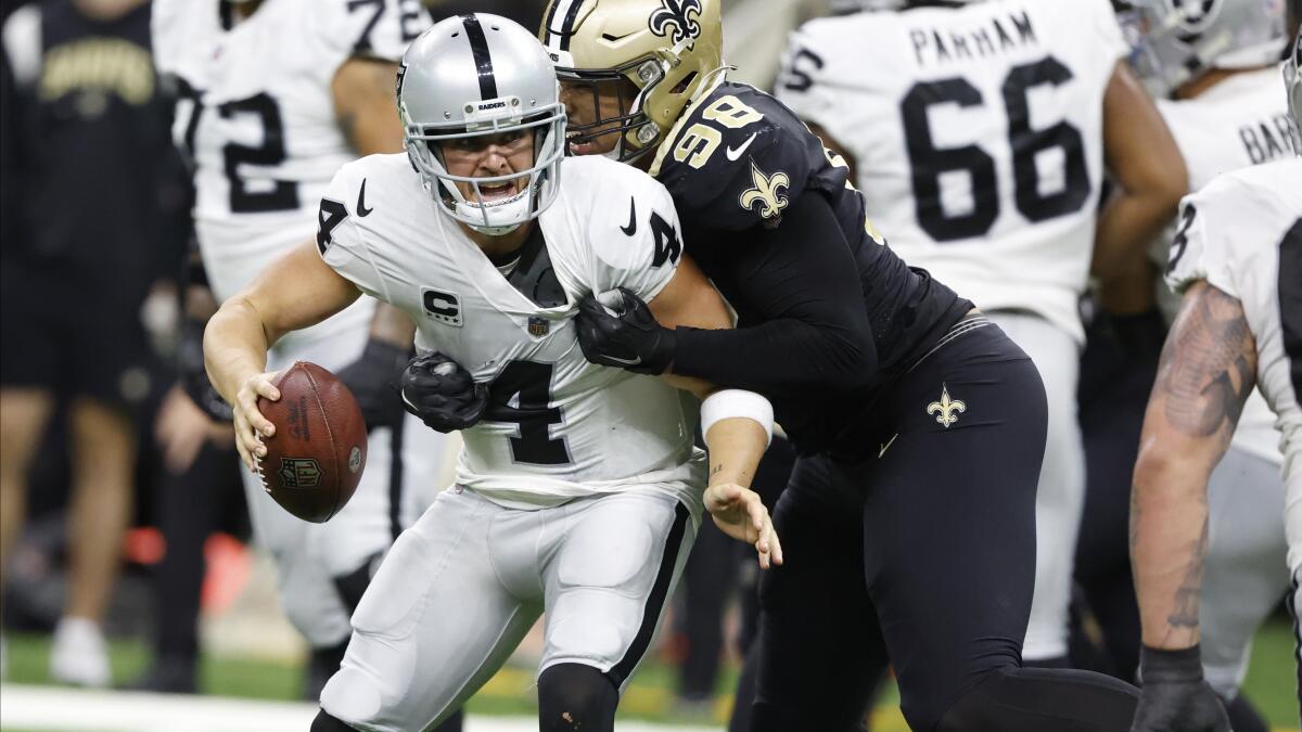 Raiders, Jaguars starting anew after rough week, tough month - The San  Diego Union-Tribune