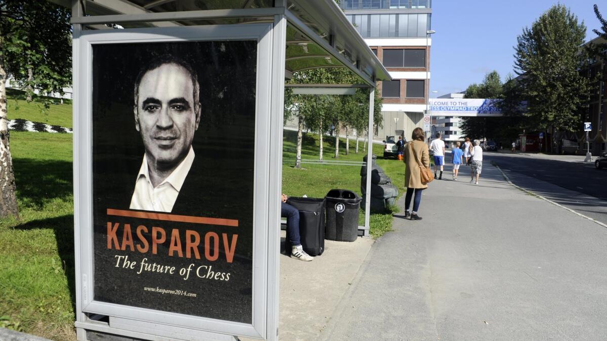 Kasparov rejoins rank and file after failed bid to head chess federation, Chess