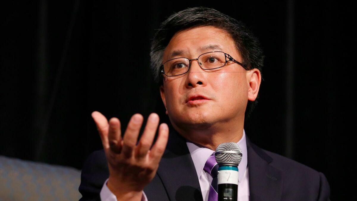State Treasurer John Chiang, a candidate for California governor, is behind a new effort to help people with student debt refinance their loans.