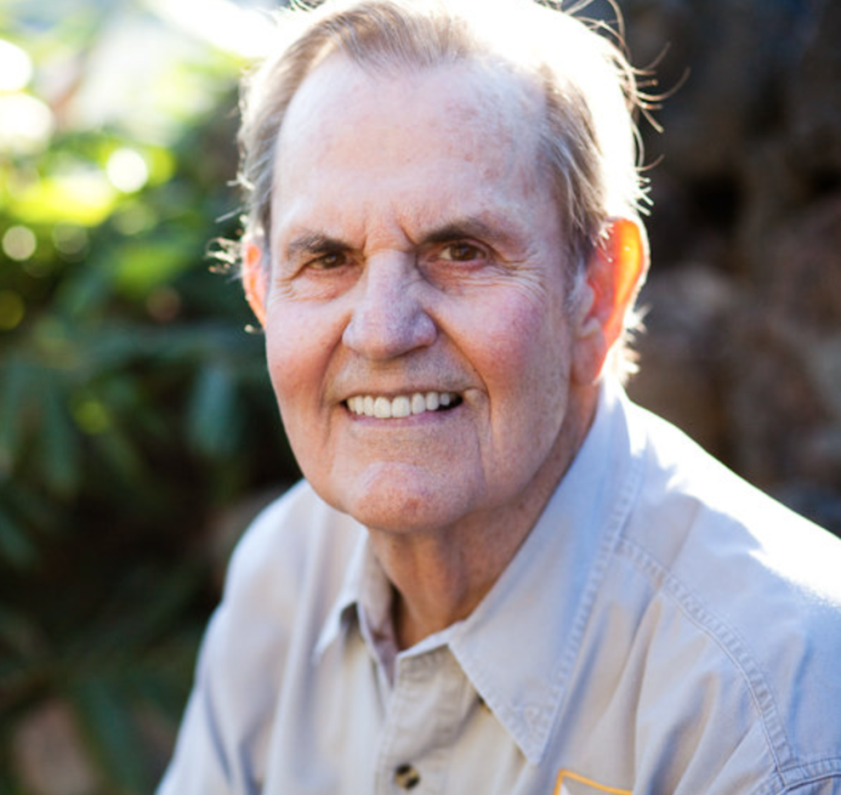 A portrait of a smiling man 