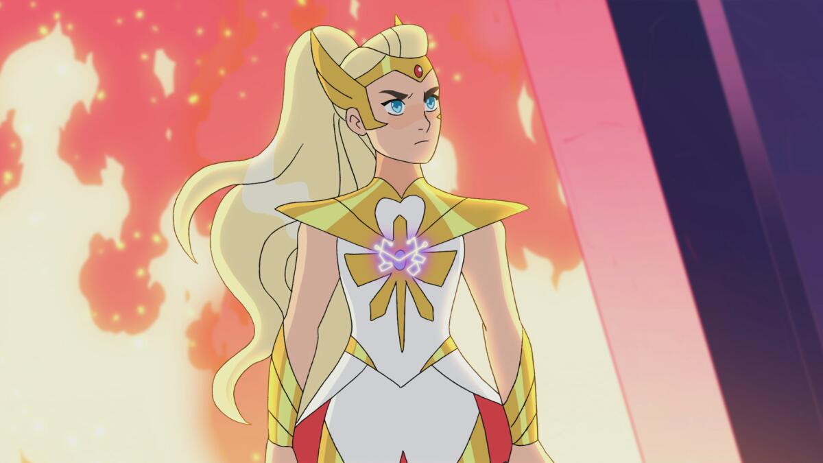 She-Ra in an episode of "She-Ra and the Princesses of Power."