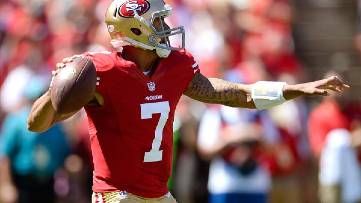 49ers-Rams final score: Colin Kaepernick, defense lead the way in big road  win - Niners Nation