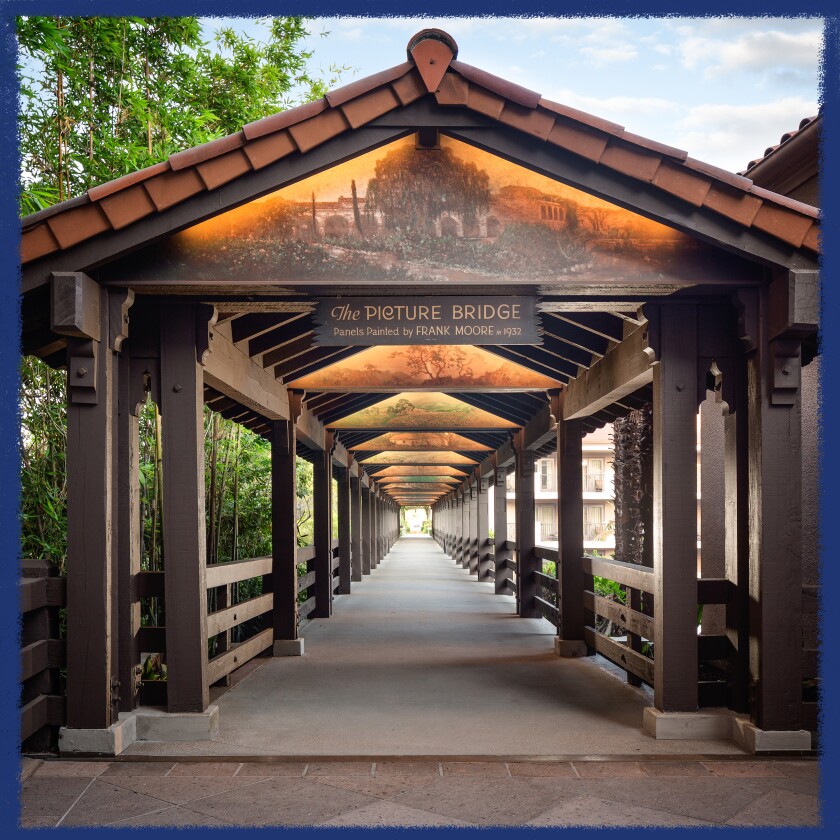 The Picture Bridge at Langham Huntington Pasadena.