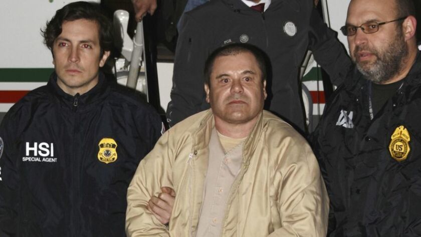 Es probable que 'El Chapo' vaya a prisión por el resto de su vida. Pero eso  no hará a México más seguro - Los Angeles Times