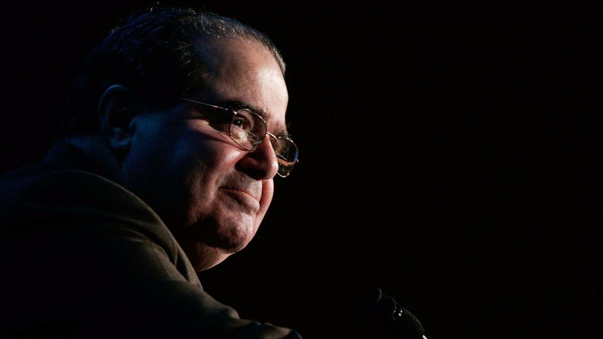 Supreme Court Justice Antonin Scalia, photographed in 2006.