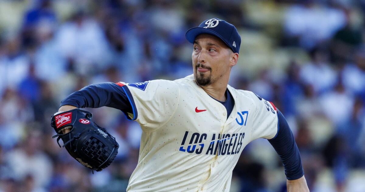 Blake Snell turns in a performance befitting his Snellzilla nickname in Dodgers' blowout win