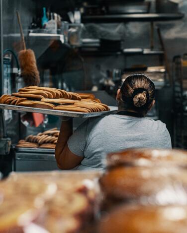 Panaderia Cuscatleca in Pico Union is a vegan-friendly panaderia serving baked goods from Mexico, El Salvador, and Guatemala.