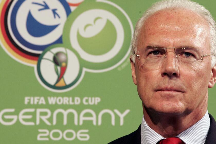Franz Beckenbauer.