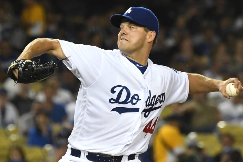 The Dodgers have been concerned with Rich Hill's blistering problem since he joined the rotation.