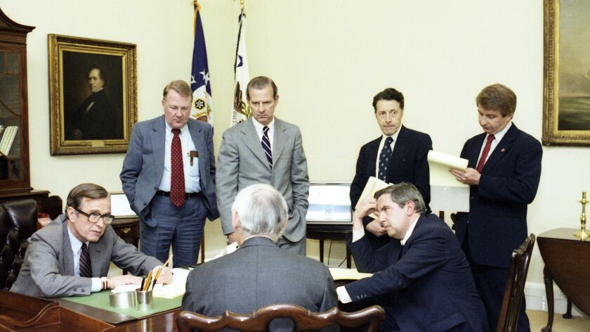 At 30 000 Feet George H W Bush Confronted The Most Difficult