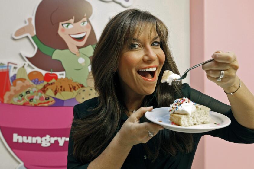 "Hungry Girl" Lisa Lillien is a genius at shaving calories from cake and other cravings and sharing recipes with fans.