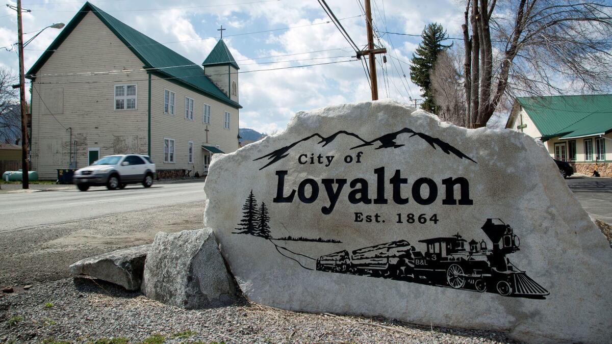 Loyalton's purchase of two $10,000 headstones was criticized as wasteful spending.