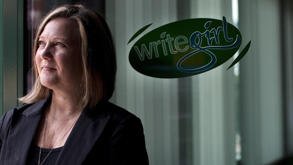 Keren Taylor is the founder of WriteGirl. The nonprofit business empowers girls through creative writing and mentorship.