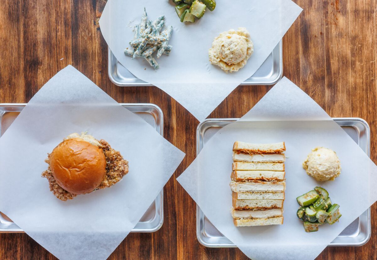 A selection of dishes at chef William Eick's newly opened Naegi in South Oceanside.