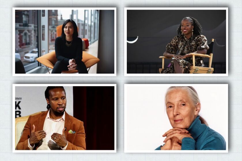 Celeste Ng, Amanda Gorman, Ibram X. Kendi and Jane Goodall joined the L.A. Times Book Club in 2022.