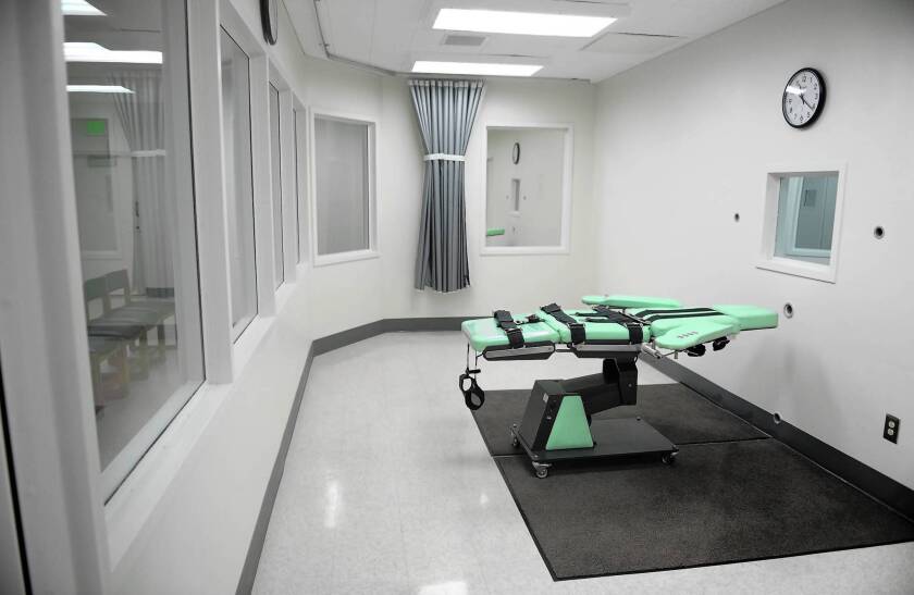 A new lethal-injection chamber built at San Quentin prison several years ago has never been used.