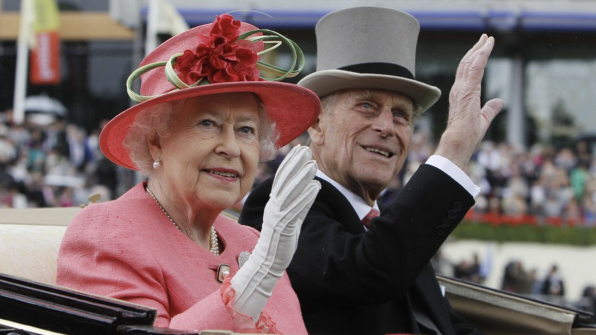 La reina Elizabeth II y El príncipe Felipe de Edimburgo.