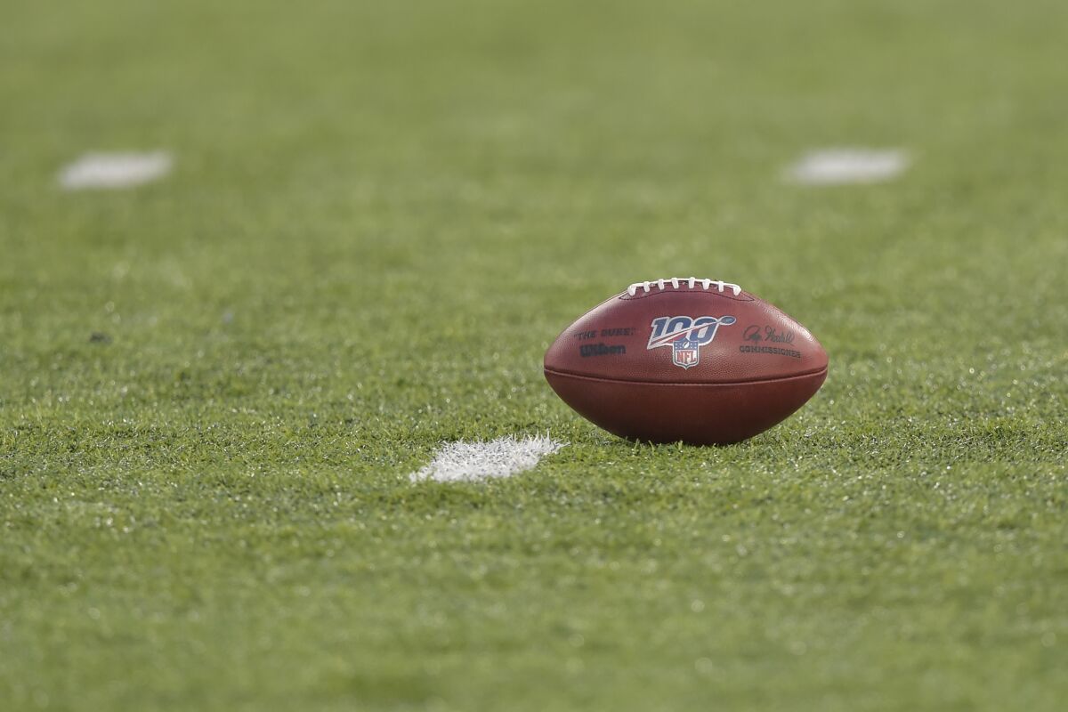 The 2019 Hall of Fame Game ball