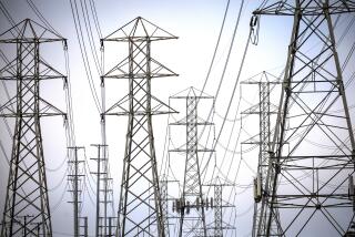 Overhead electric power lines photographed in Redondo Beach, CA, Tuesday, July 13, 2021. 