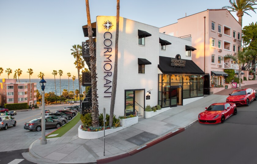 The 26-room Cormorant Hotel is at 1110 Prospect St. on the former site of the La Jolla Inn.