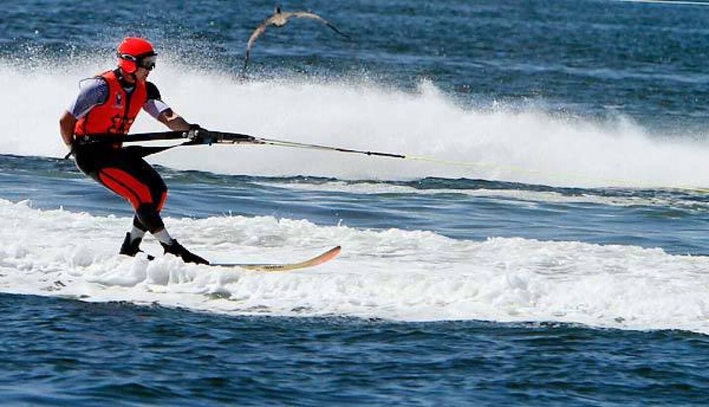 Catalina Water Ski Race Los Angeles Times