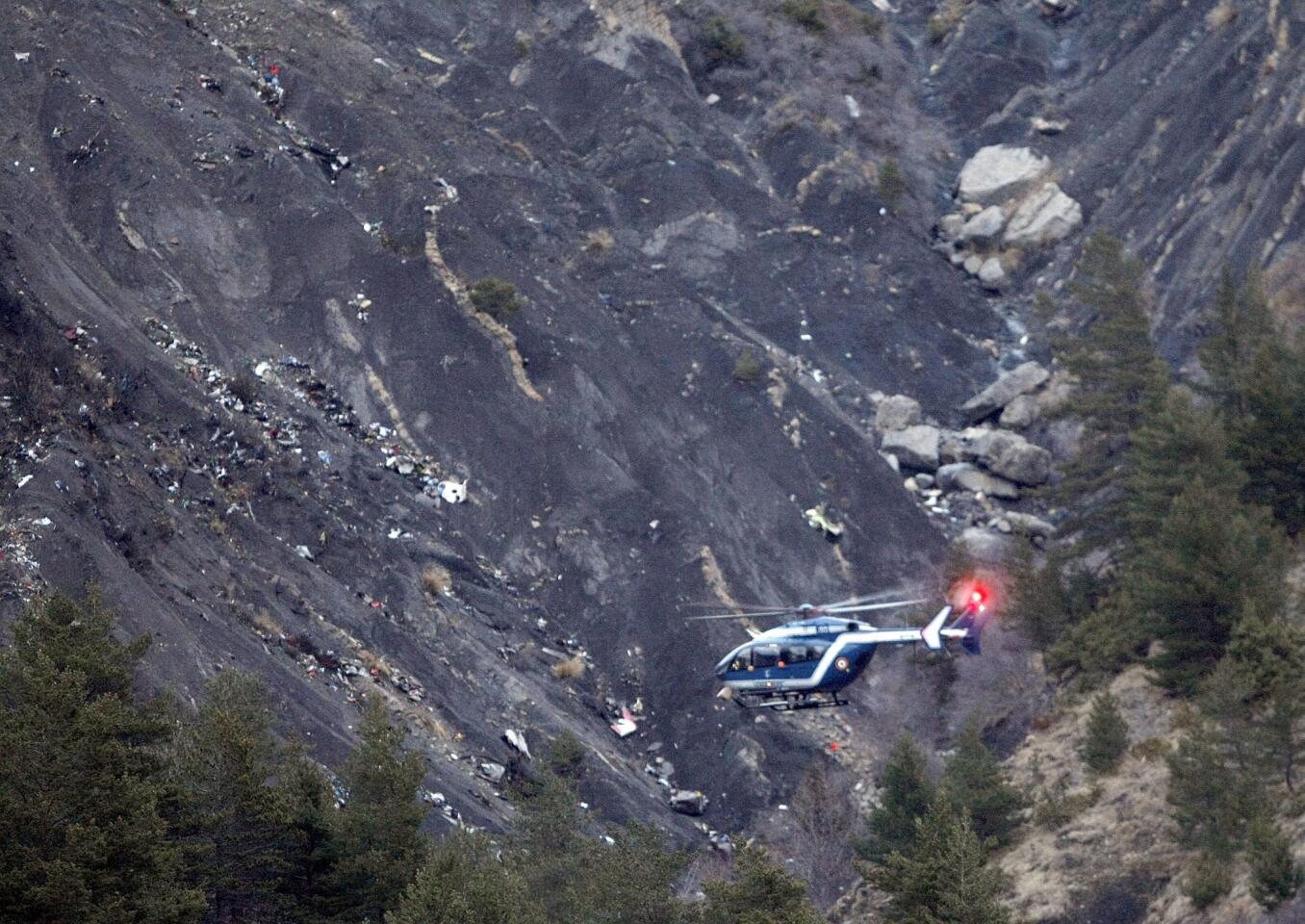 Germanwings plane crashes in French Alps