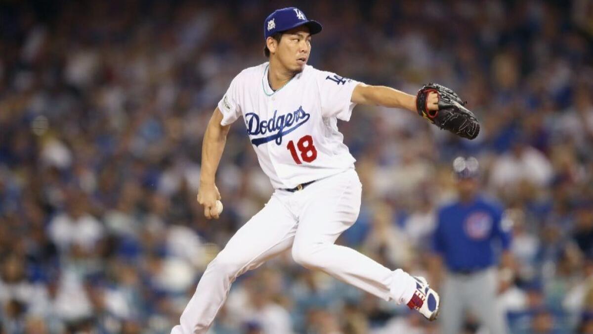 Kenta Maeda starts NLCS Game 1 for Dodgers, Clayton Kershaw expected for  Game 2 - True Blue LA