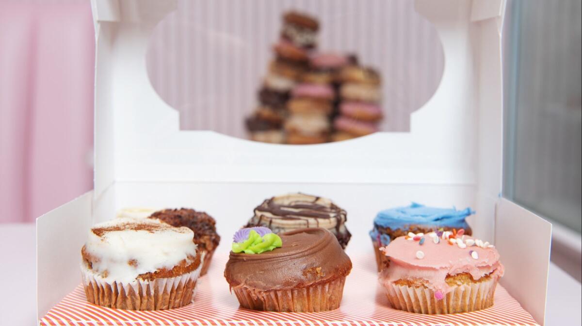 You can find vegan cupcakes at Erin McKenna's latest bakery location opening in Santa Monica.