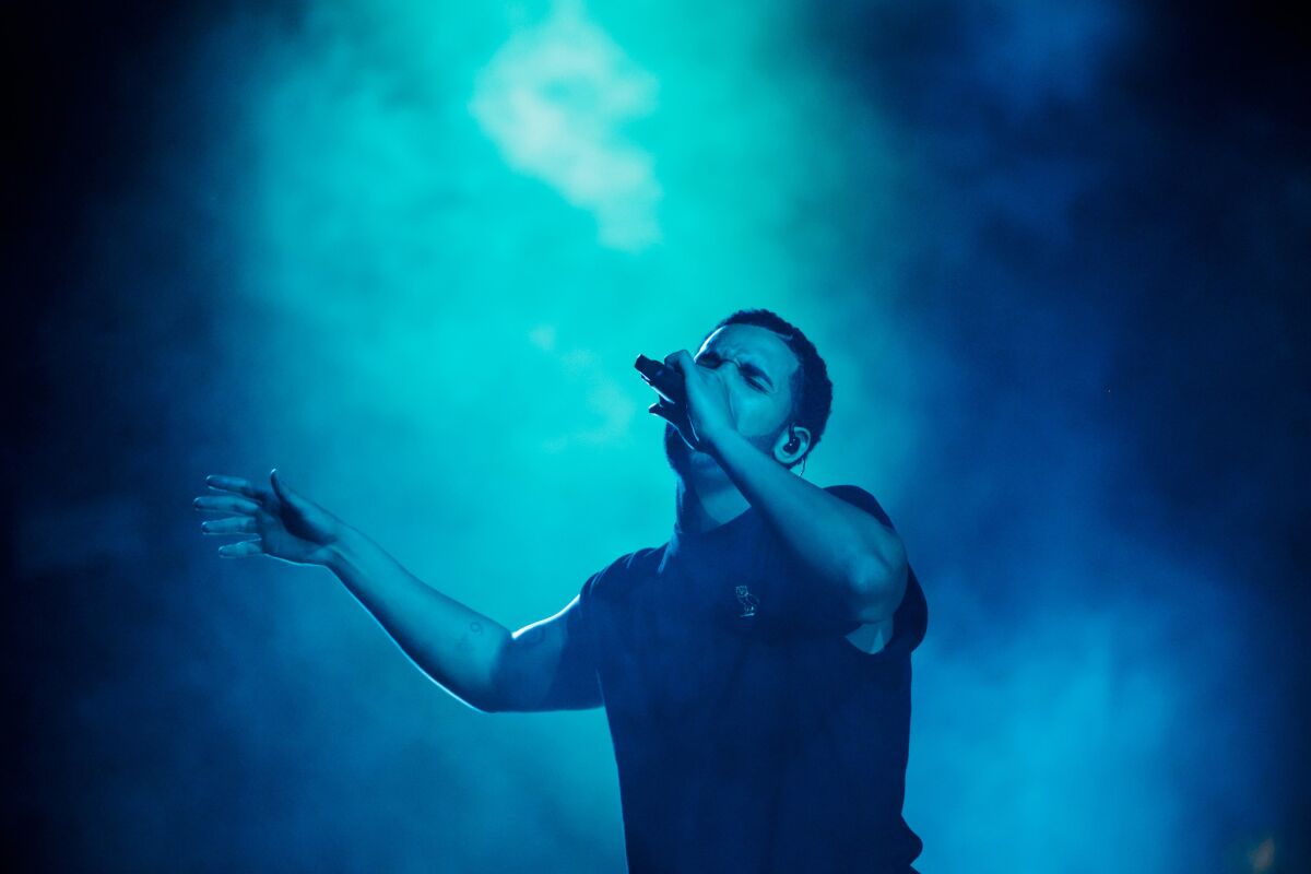 Drake, seen performing at the Coachella Valley Music and Arts Festival in 2015, had the summer's biggest album in "Views."
